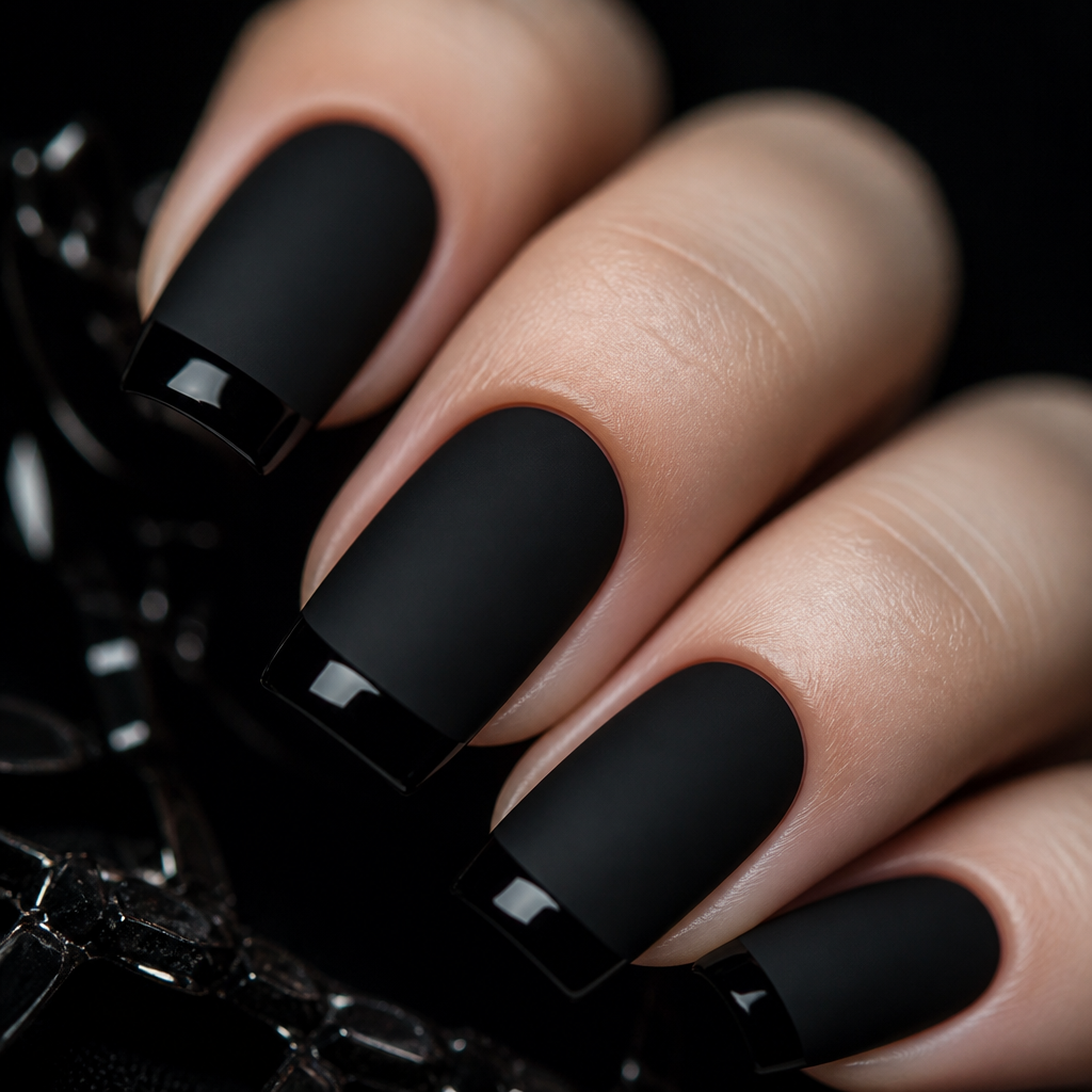 Matte black French